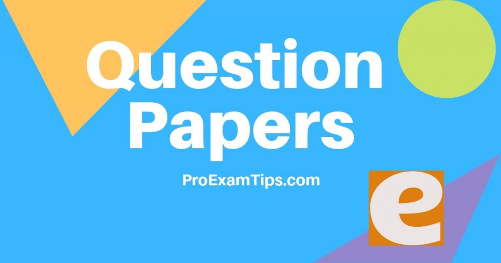 question papers