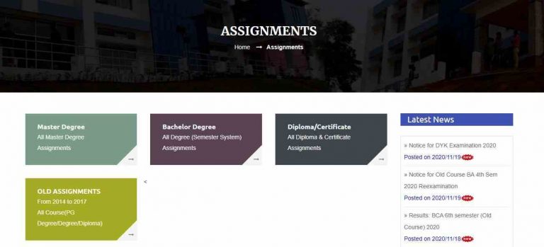 KKHSOU Assignment Course-wise, Subject-wise Download PDF 2023-24 | Pro ...