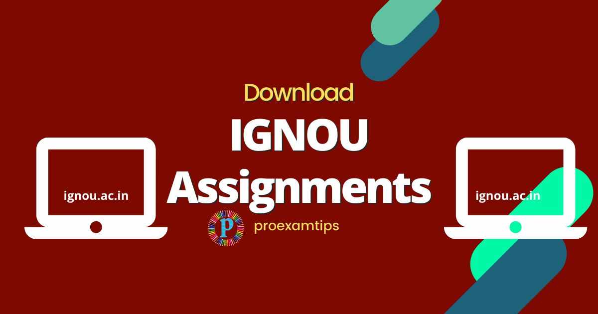 how to start ignou assignment