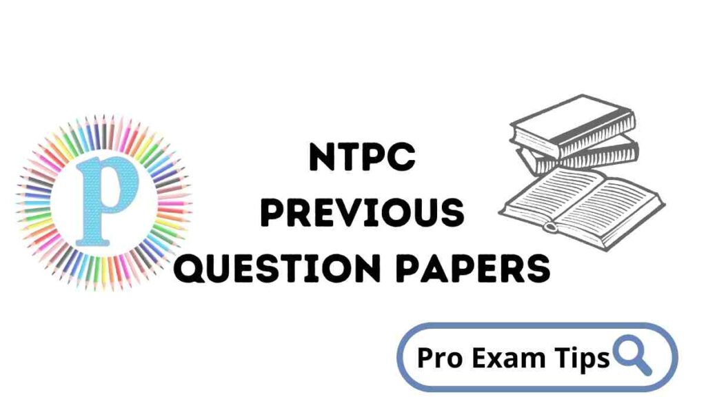 NTPC Previous Papers
